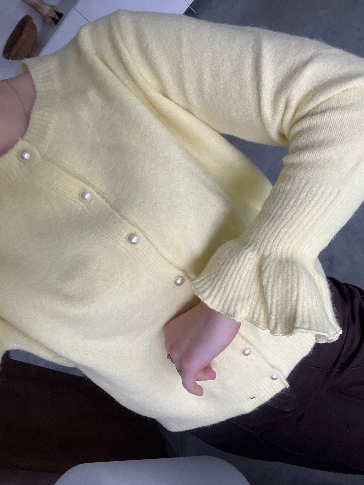 Rosie knit - geel
