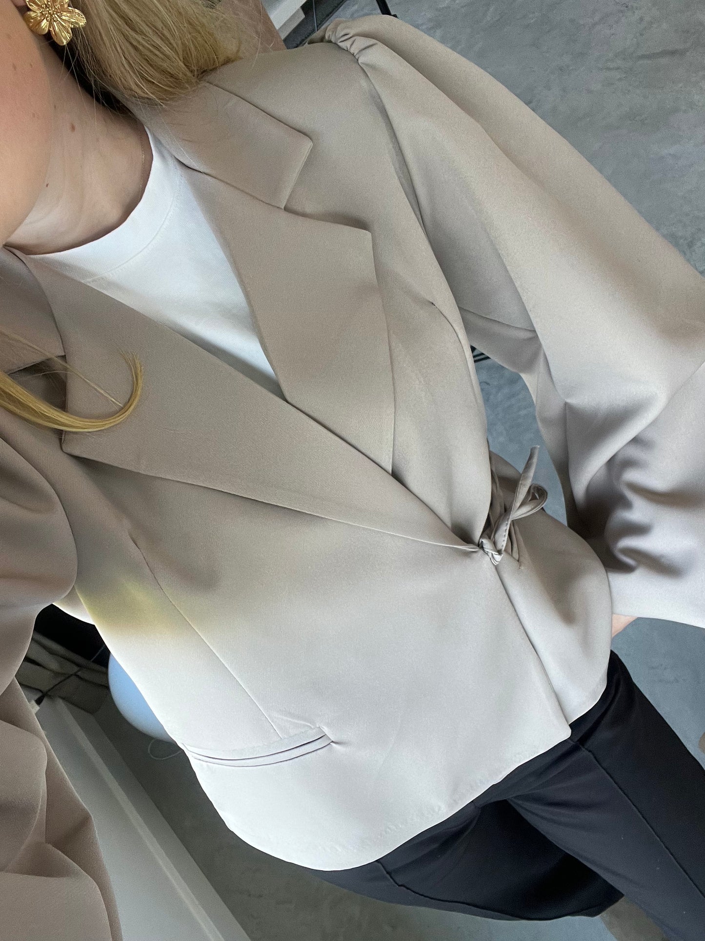 Bibi blazer - taupe