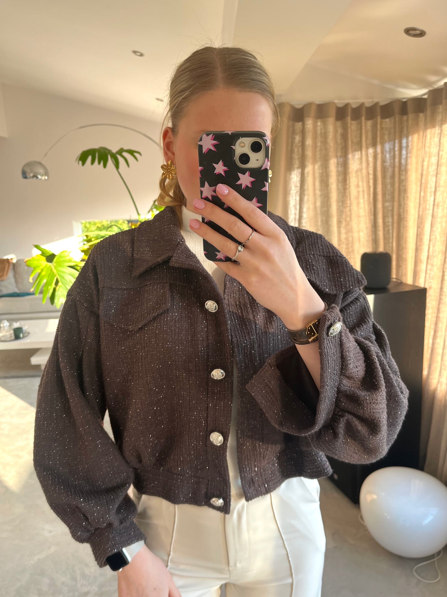 Blair jacket - bruin