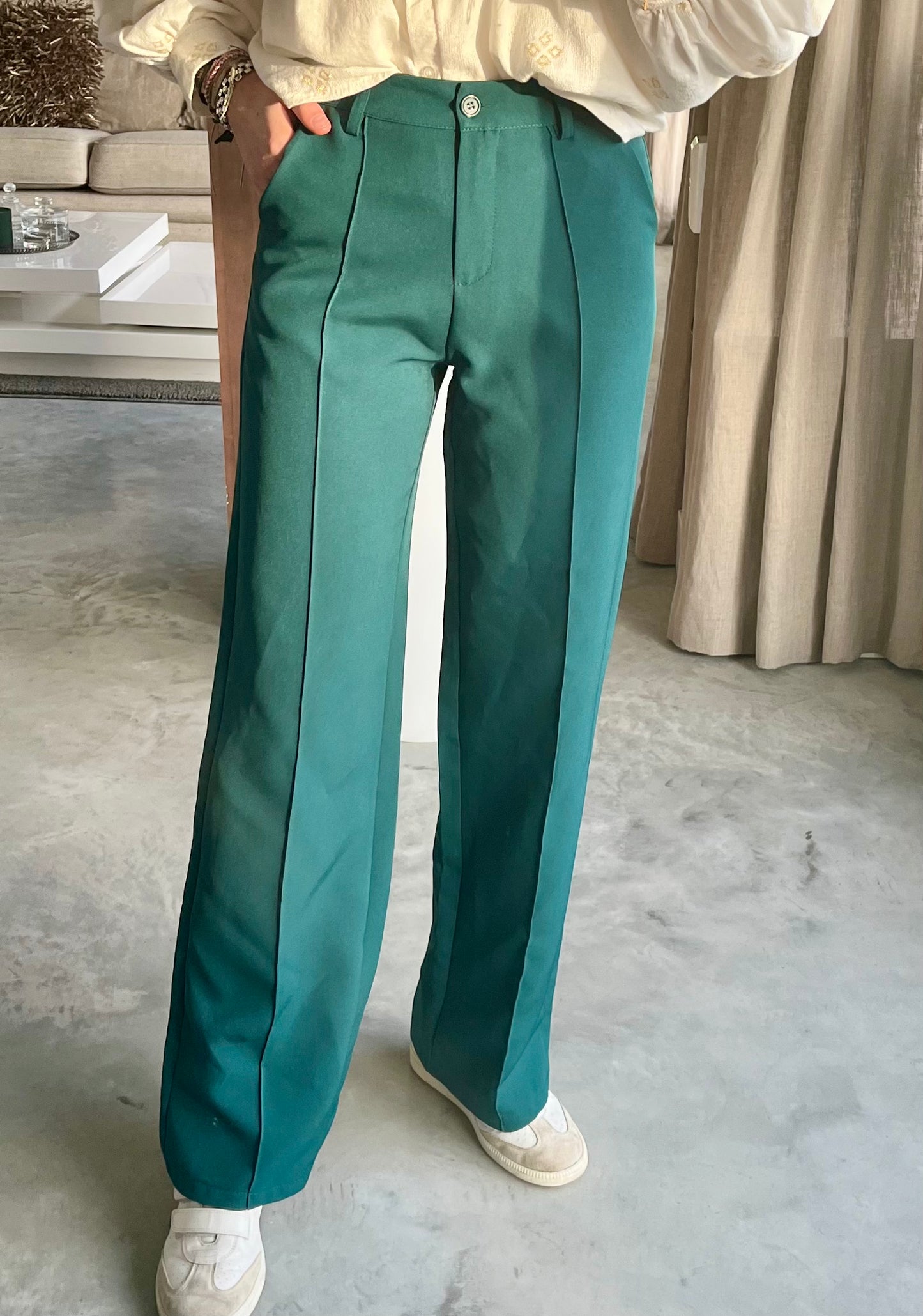 Floor pantalon - groen