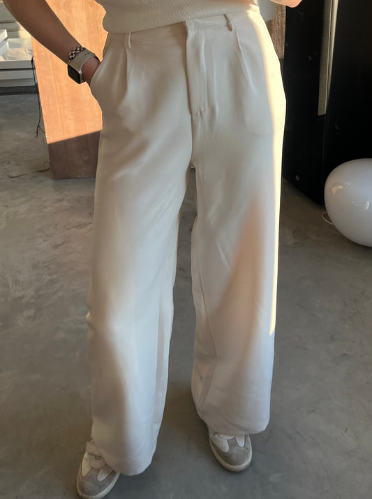 Febe wide leg pantalon