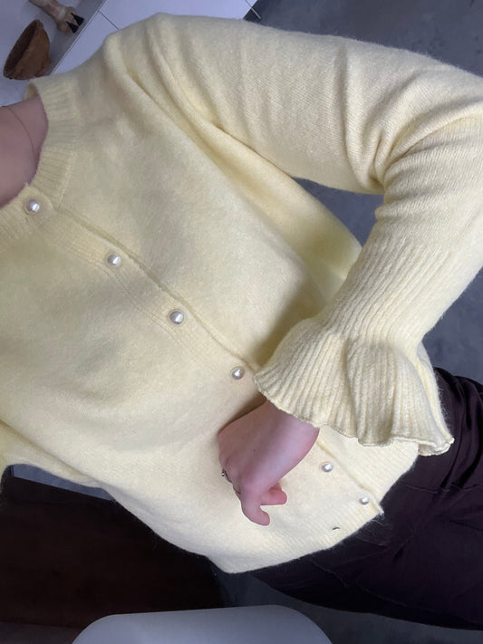 Rosie knit - geel