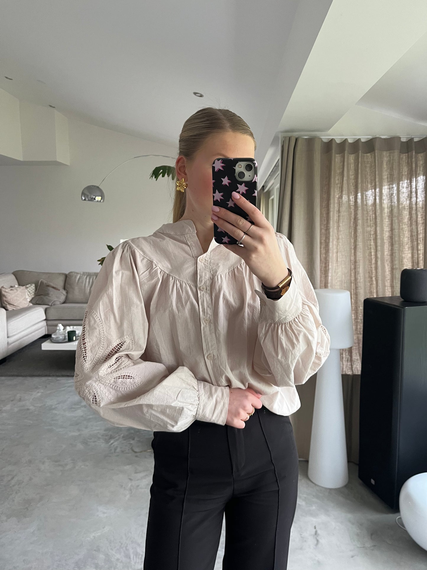 Grace blouse beige