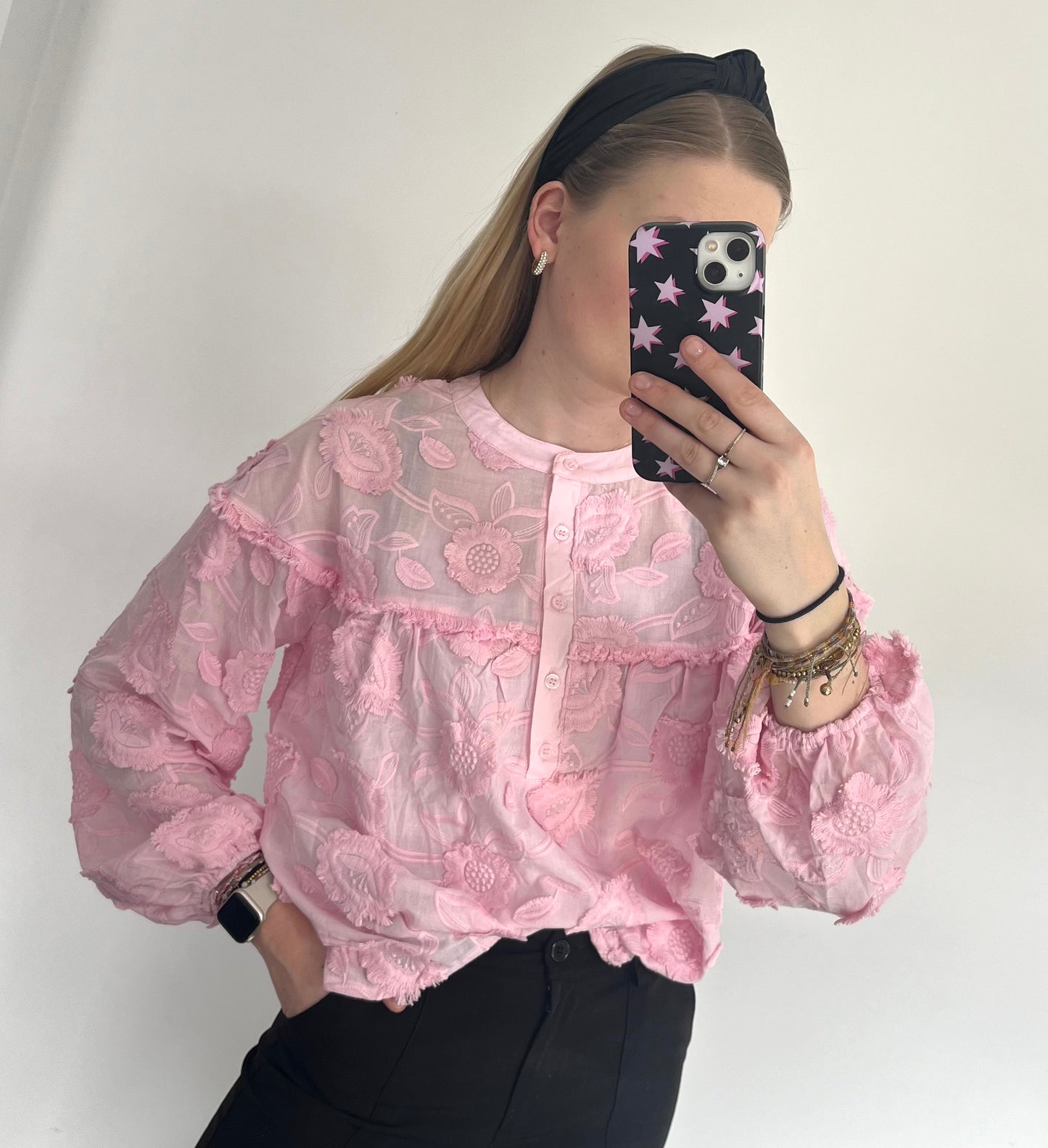 Olivia blouse - roze
