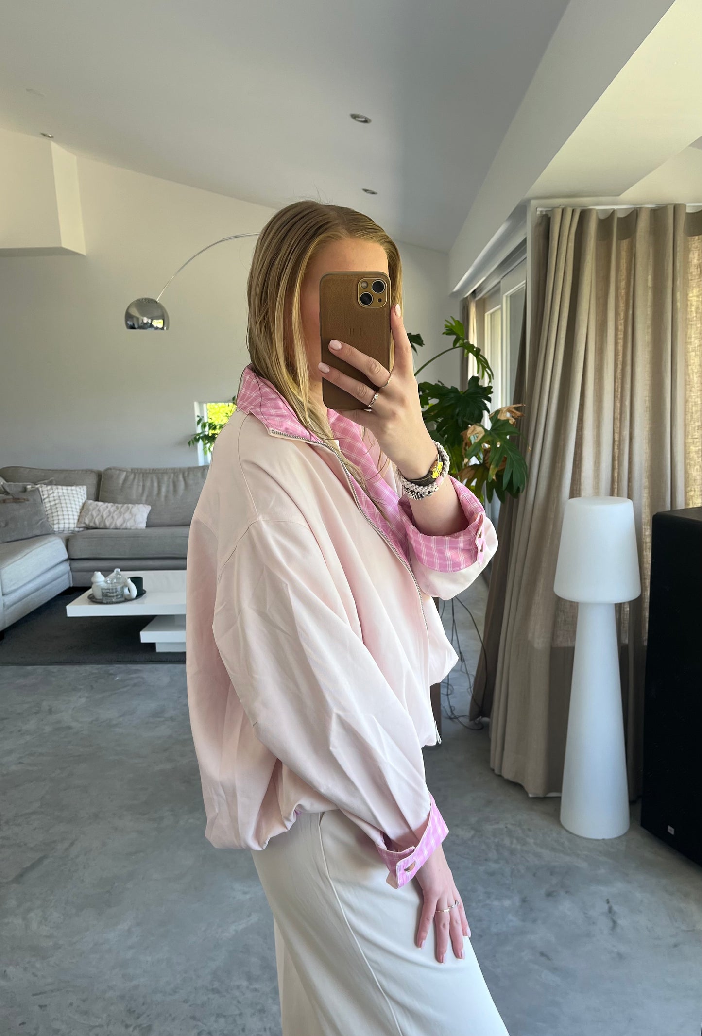 IVY - Jasje reversibel roze