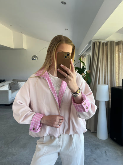 IVY - Jasje reversibel roze