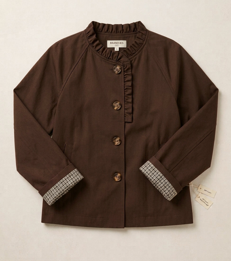 Lovie jacket - donkerbruin