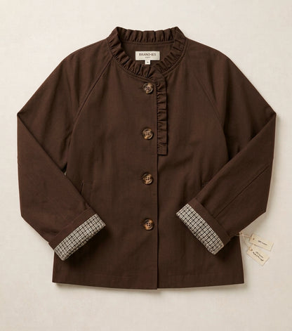 Lovie jacket - donkerbruin