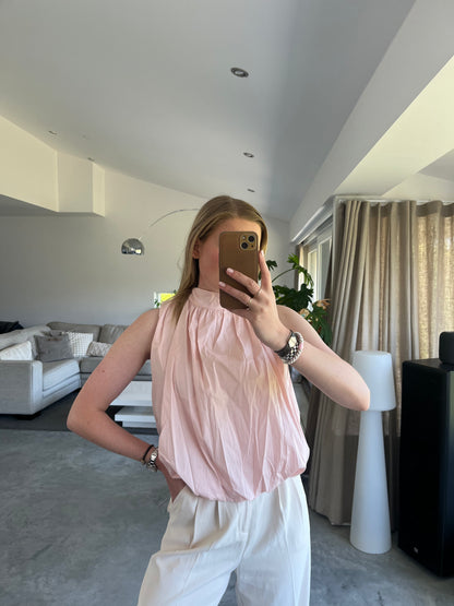 Olive top - roze