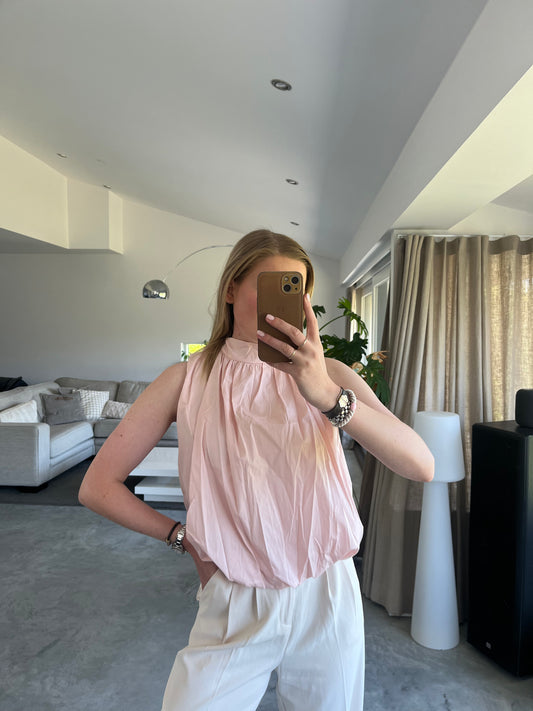 Olive top - roze