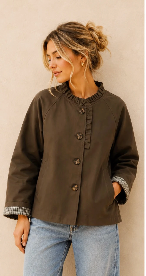Lovie jacket - donkerbruin