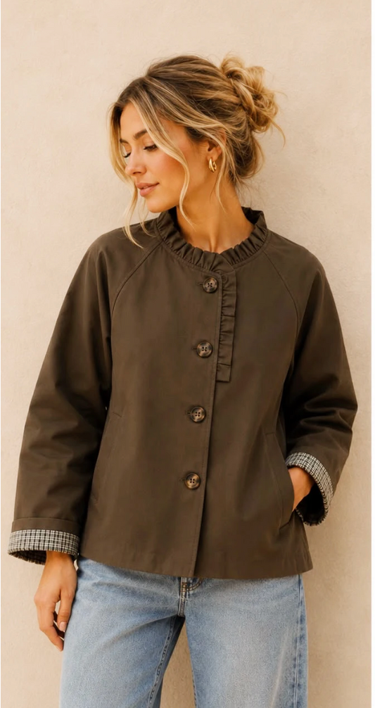 Lovie jacket - donkerbruin