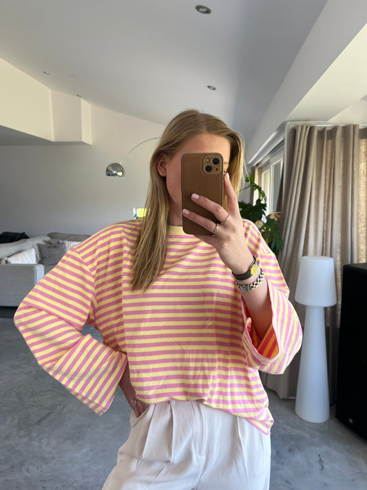 Yara - Shirt gele hals